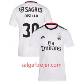 Benfica Fodboldtrøjer Nicolas Castillo 30 Udebanesæt 2018/19 Kort ærmer